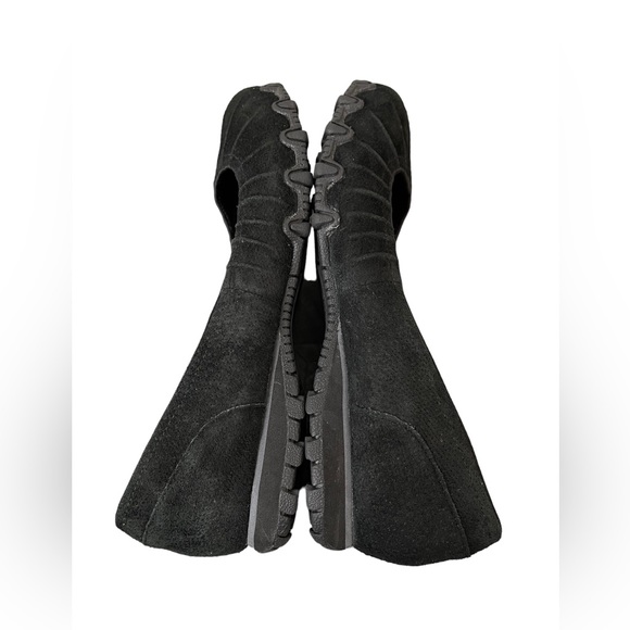 Skechers Relaxed FIT Memory Foam Black Suede Shoes US 7 - Picture 6 of 10